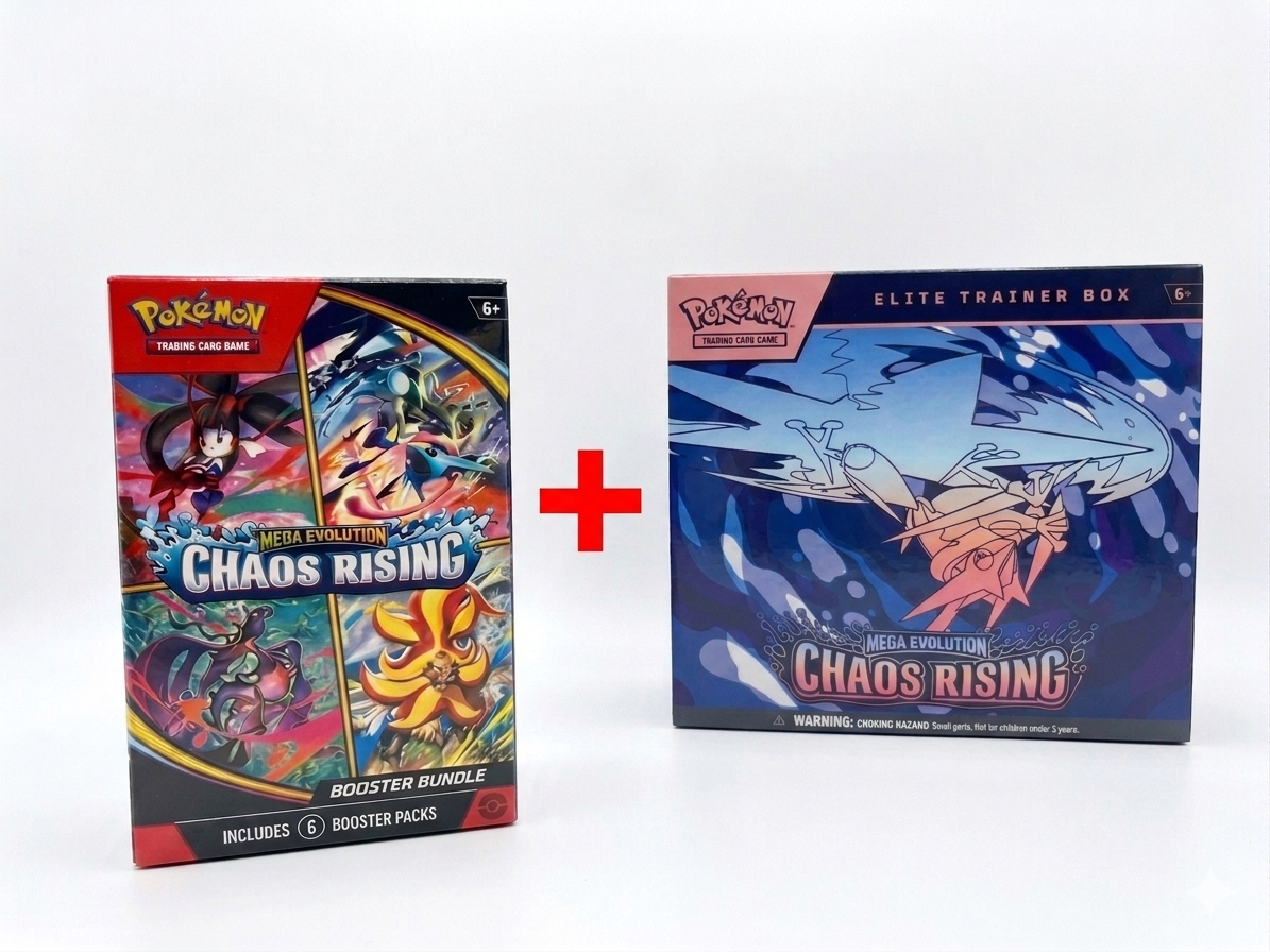 Pokemon TCG Chaos Rising ETB + BB Combo