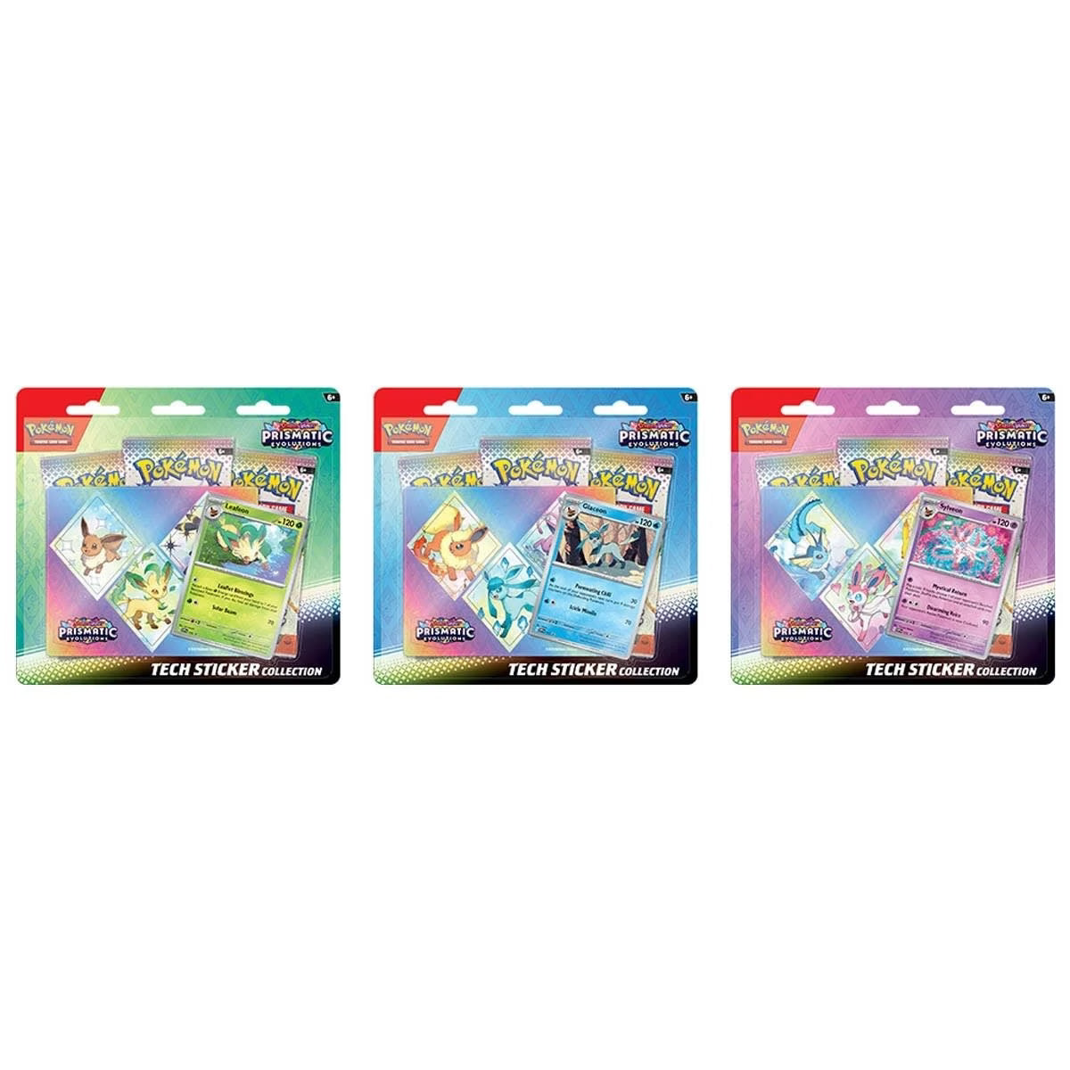 Pokemon Trading Card Game: Scarlet and Violet Prismatic Evolution Tech Sticker Collection - Assorted