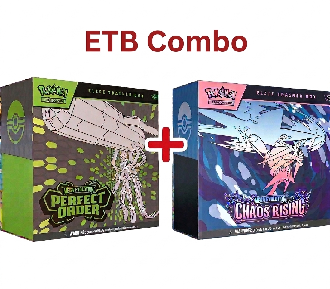 Pokemon TCG: Perfect order ETB & Chaos Rising ETB "Combo"