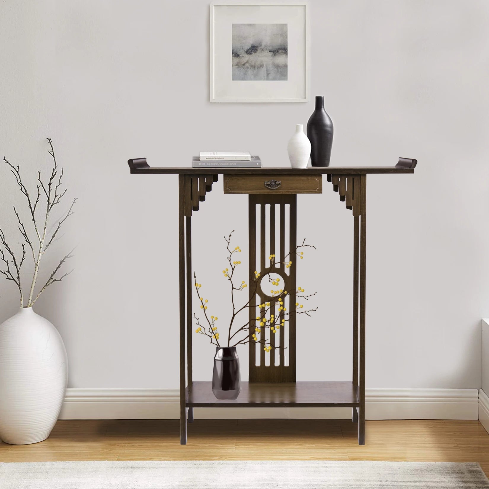 Console Table 32" Rustic Sofa Table