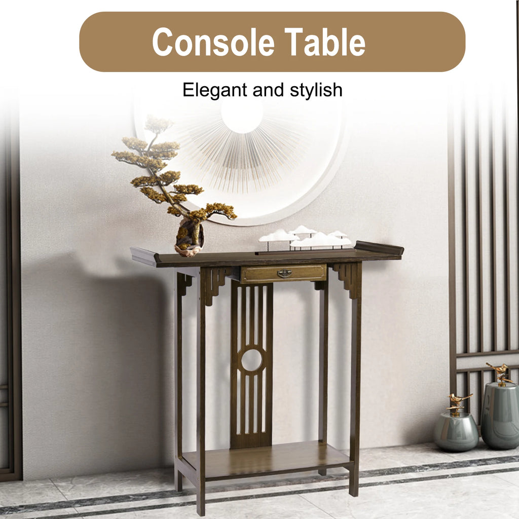 Console Table 32" Rustic Sofa Table