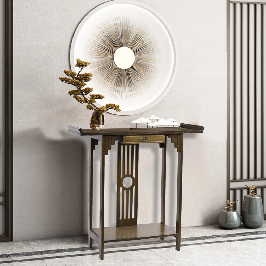 Console Table 32" Rustic Sofa Table