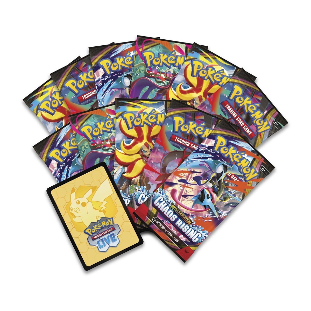 Pokemon Trading Card Game: Mega Evolution Chaos Rising Elite Trainer Box