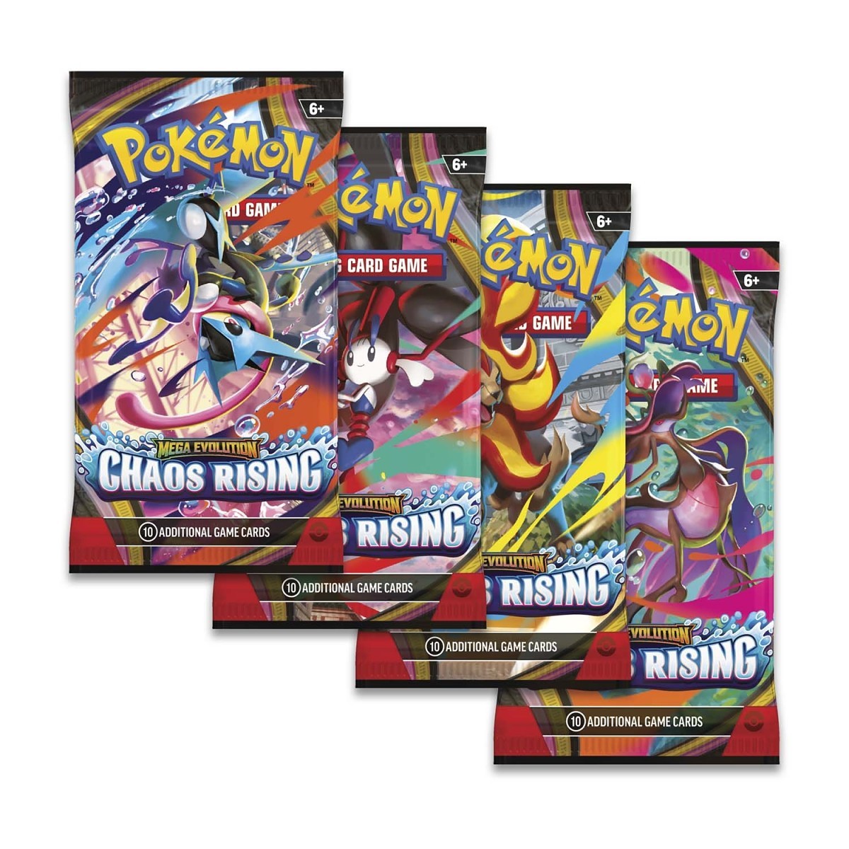 Pokemon TCG: Mega Evolution Chaos Rising Booster Pack