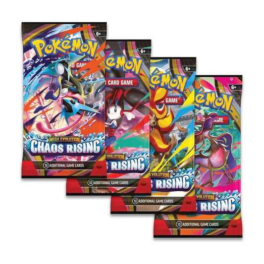 Pokemon TCG: Mega Evolution Chaos Rising Booster Pack