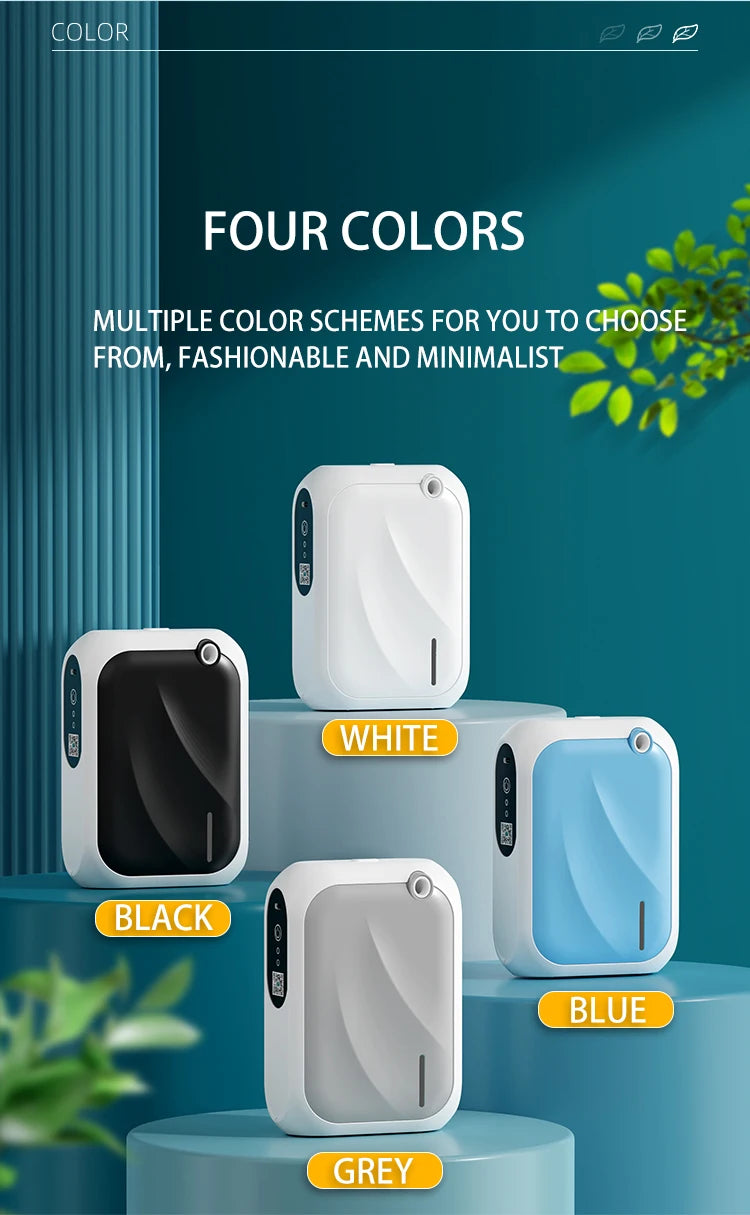 Coverage 200m³ Aroma Diffuser Scent Air Machine Bluetooth APP Control Fragrance Diffuser Smell Distributor for Home Fragrance