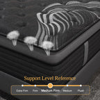 Viscountess Mattress Queen Double King Single Memory Foam Medium Firm 25cm