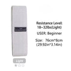 Fabric Resistance Hip Booty Bands
