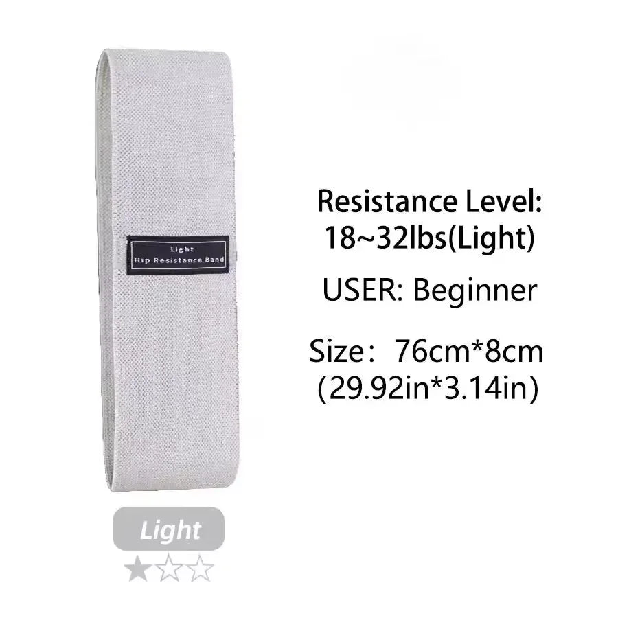 Fabric Resistance Hip Booty Bands