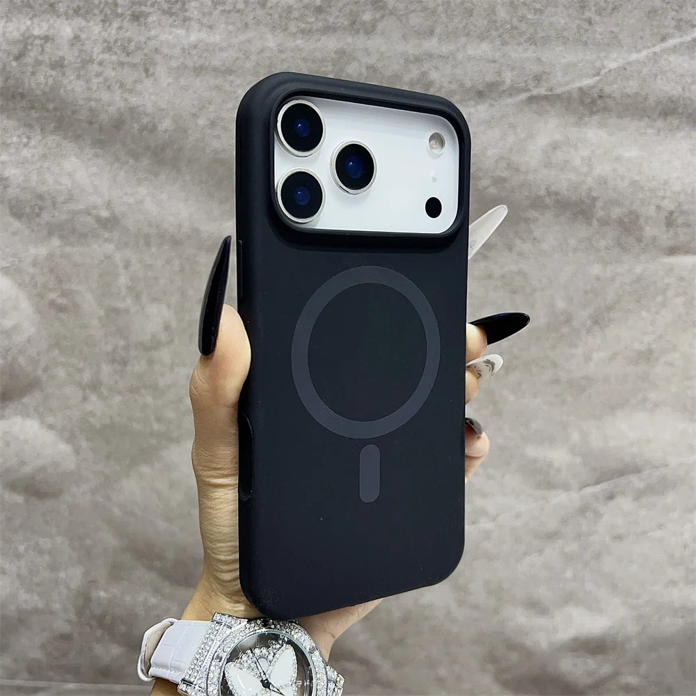 Luxury Official Original Silicone For Magsafe Magnetic Case For iPhone 17 Air 16 15 14 13 12 11 17 Pro Max Must Haves Cover