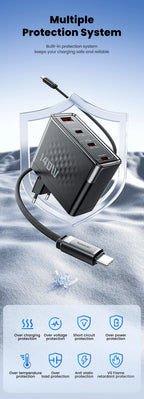 Toocki 140W GaN Charger Fast USB C Charger