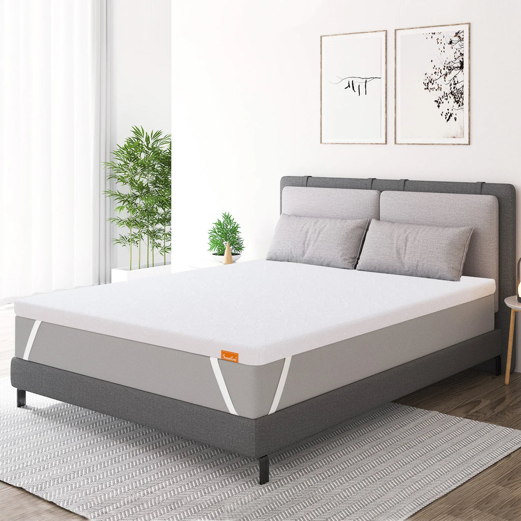 Gel Memory Foam Mattress Topper King Single Queen Double Matress Pad Mat