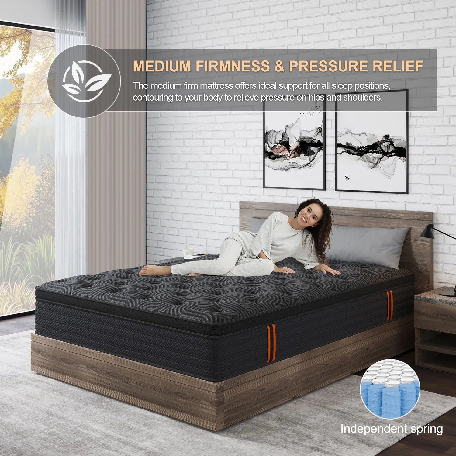 Gel Memory Foam Mattress Queen Double King Single Bed Pocket Spring Foam 30cm