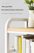 Desktop Multi-Layer Wrought Iron Shelf Bookcase