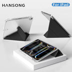 For iPad iPad Air11 13 M4 M3 M2 A16 2025 Air 4/5/6th iPad Pro11 13 12.9 10th Gen 7/8/9th 10.9 10.5 10.2 9.7 Y Fold Magnetic Case
