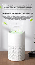 Mini Desktop Air Purifier Portable Air Purifier Household Air Cleaner With HEPA Filter Air Freshener Odor Remover Air Cleaner