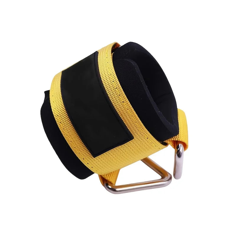Wrist Cuffs for Cable Machine, Adjustable Neoprene Padding