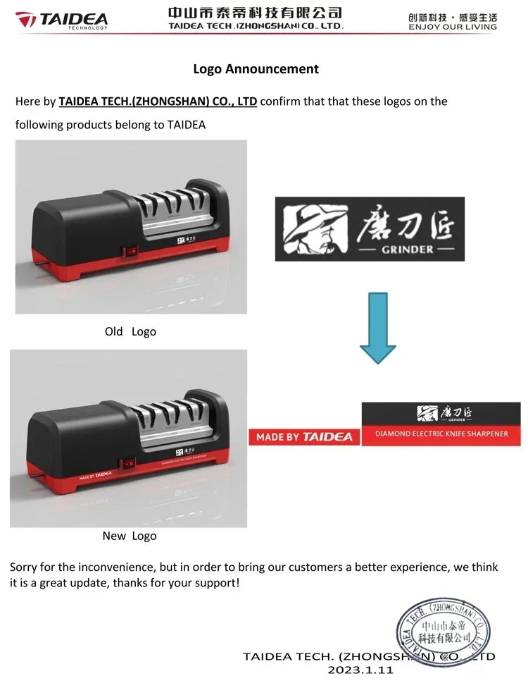 TAIDEA Electric Diamond Knife Sharpener
