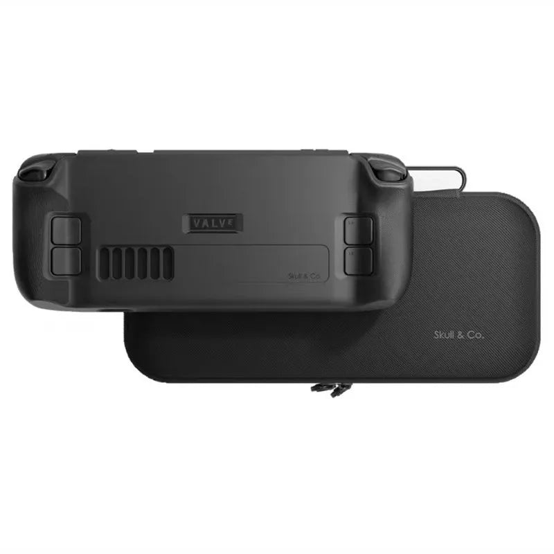 Skull & Co. GripCase SD Protective Case Standable Cover Soft Material Shell for Steam Deck EDC Case Carring Bag for Steam OLED