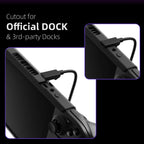 Skull & Co. GripCase SD Protective Case Standable Cover Soft Material Shell for Steam Deck EDC Case Carring Bag for Steam OLED