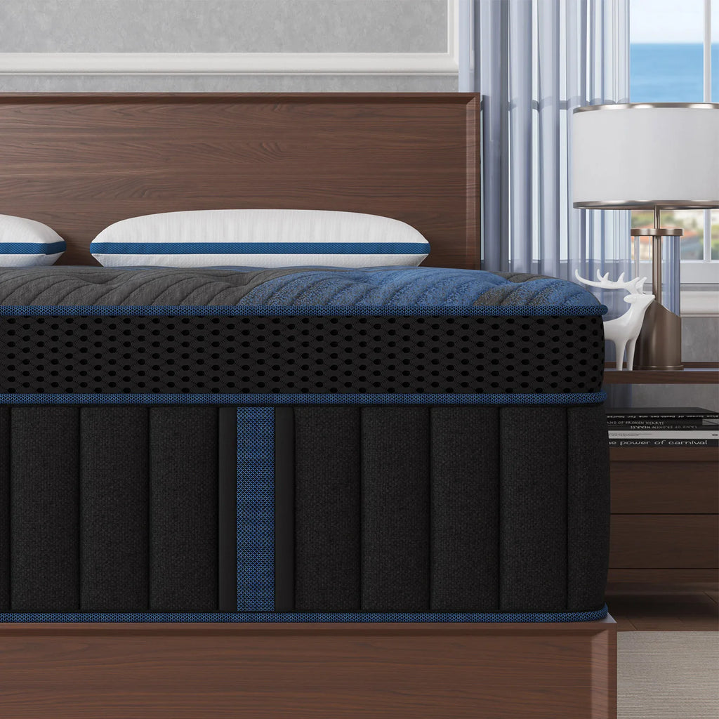 Hybrid Mattress Queen Double King Single Memory Foam Medium Firm 25cm Thick