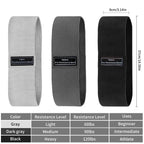 Fabric Resistance Hip Booty Bands