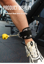 Adjustable Padded Ankle Wrist Cuffs Padded Straps D-Ring