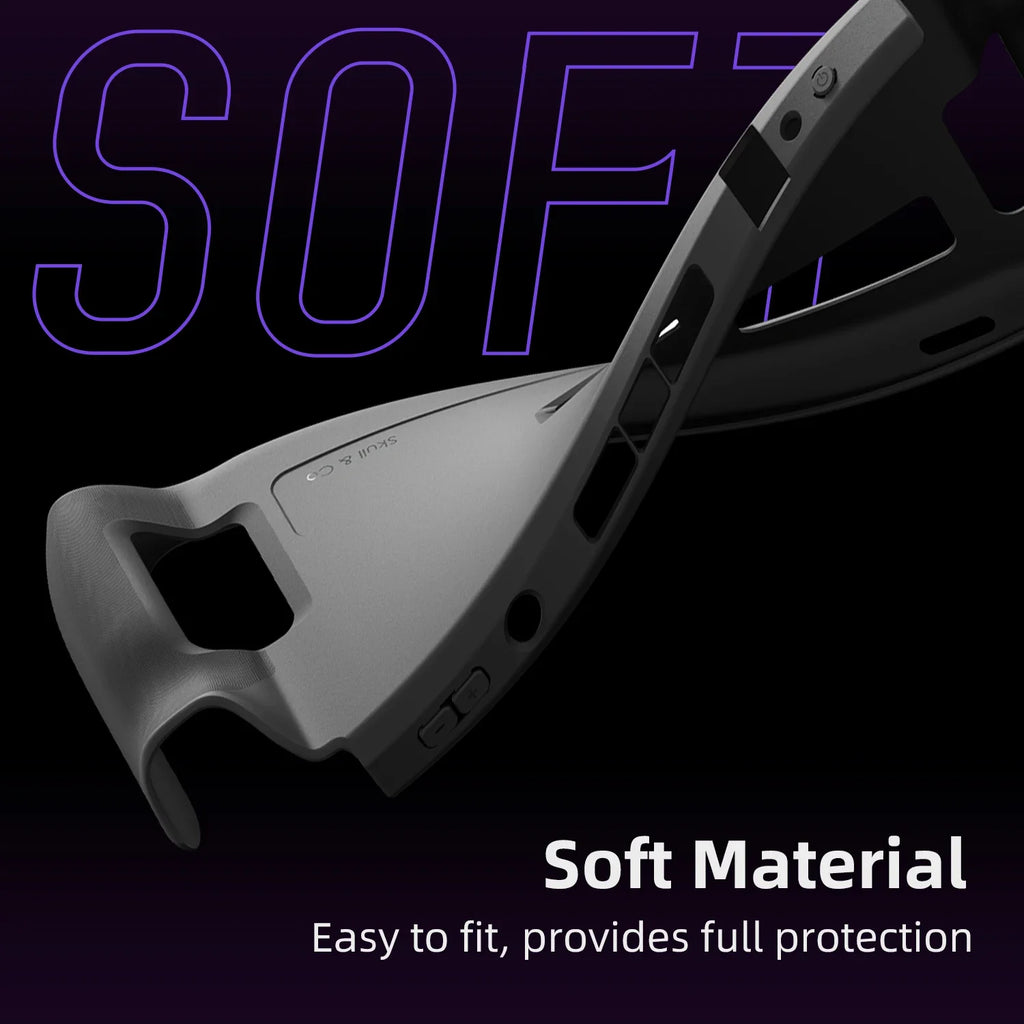 Skull & Co. GripCase SD Protective Case Standable Cover Soft Material Shell for Steam Deck EDC Case Carring Bag for Steam OLED