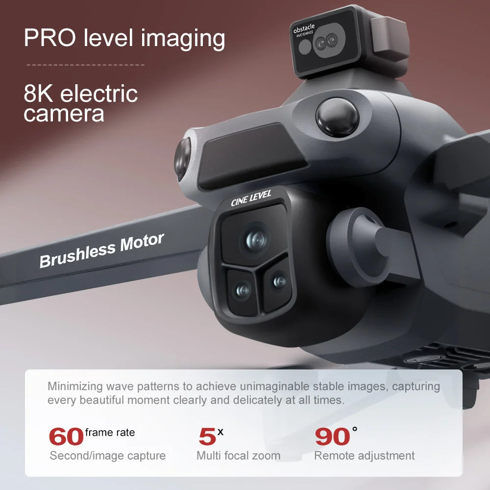 Xiaomi Mijia V918 3S GPS Drone 8K Professional Camera Aerial FPV Brush power Laser Obstacle with Large Screen RC Folding 2026