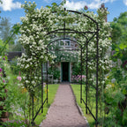 Cucumber Trellis for Garden Vegetable Trellis,U-Shaped Metal Garden Trellis Arch Plant Grow Support Frame for Climbing