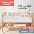 Baby Crib Cot Mattress Toddler Bed Bonnell Spring Foam PEVA Fabric Mattresses
