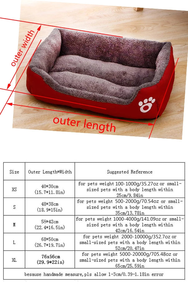 Classical pet Mat Dog Kennel Bed