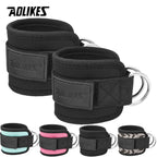 Adjustable Padded Ankle Wrist Cuffs Padded Straps D-Ring
