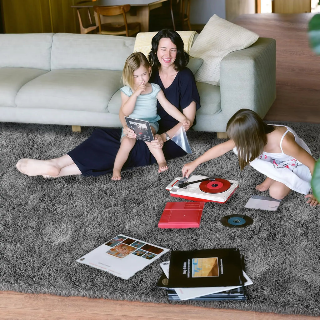 Long Plush Carpet For Living Room