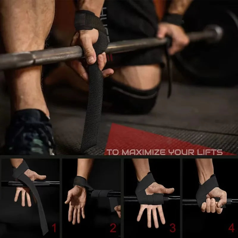 Weightlifting Straps Lifting Wrist Straps Strength Training