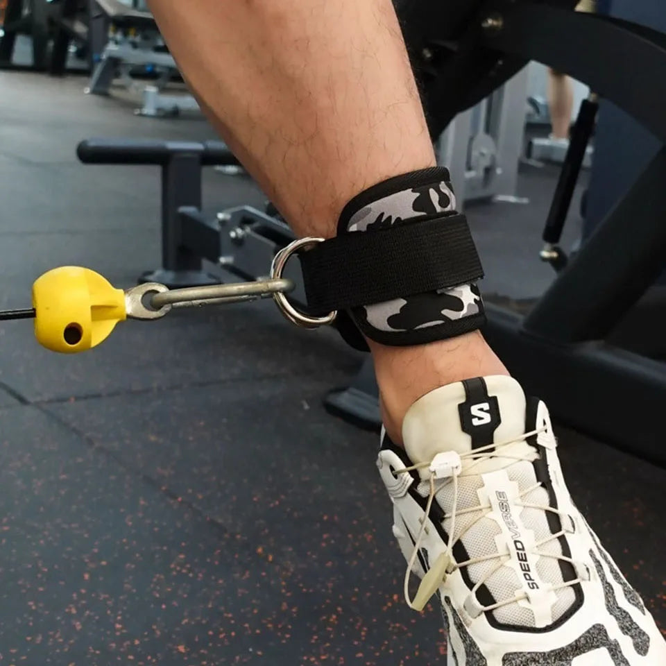 Adjustable Padded Ankle Wrist Cuffs Padded Straps D-Ring