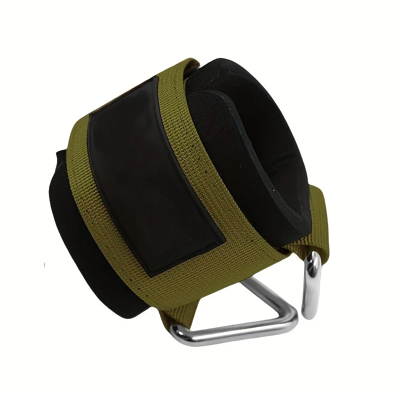 Wrist Cuffs for Cable Machine, Adjustable Neoprene Padding