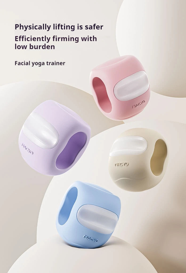 Silicone Jaw Trainer Masseter Ball Face Neck Exerciser