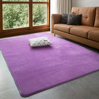 VIKAMA Modern Coral Velvet Carpet Soft Non-Slip Living Room Bedroom Carpet Large Area Children's Play Floor Mat For Home Decor