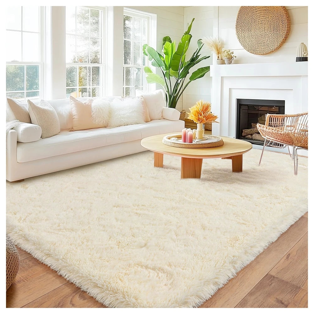 Long Plush Carpet For Living Room