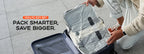 FLEXTAIL X VOLLYC EZYPACK - 25L Vacuum Storage Bag, Reusable Clothing Storage Bag, Travel Backpack Luggage Bag, 85% Compression