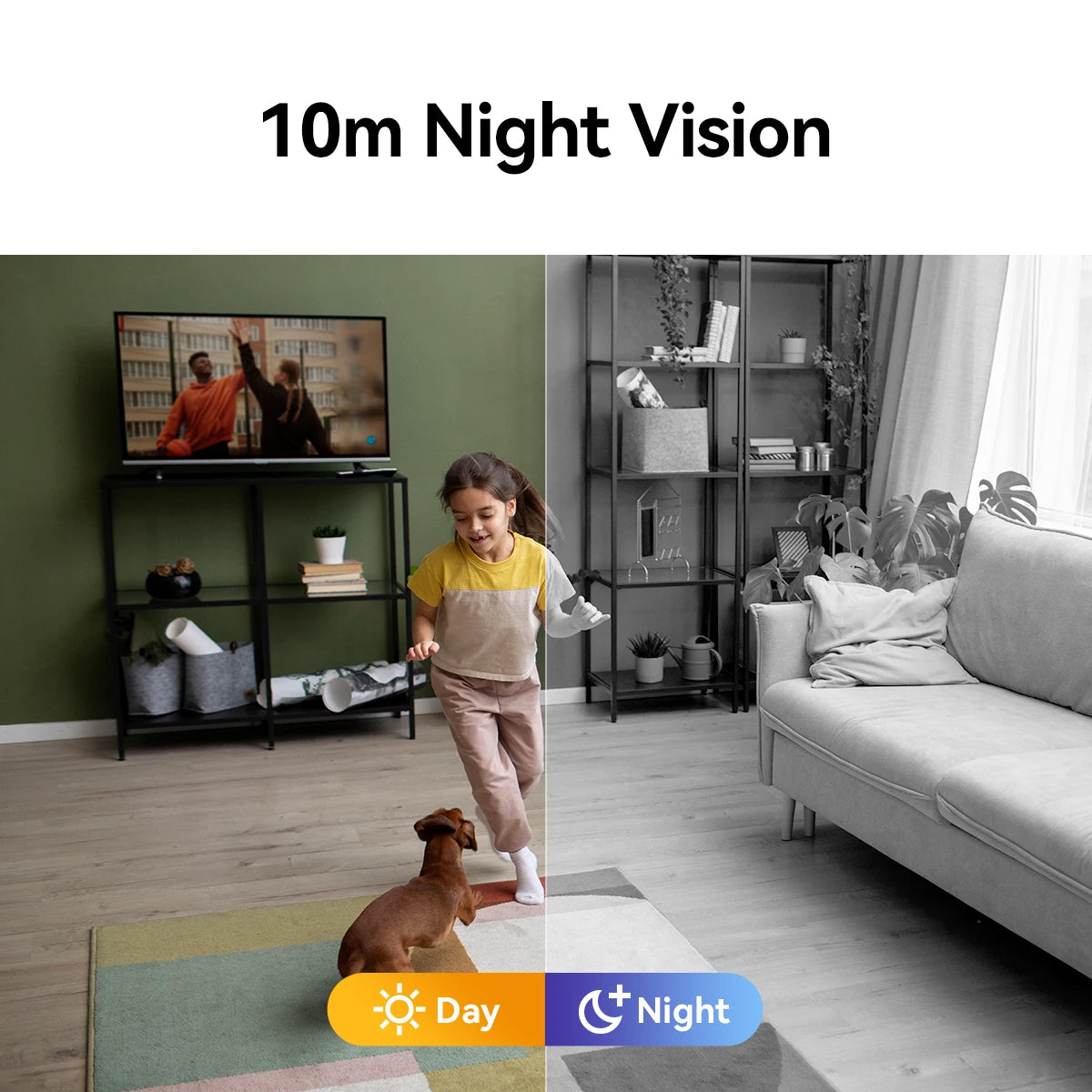IMOU Indoor Security 2MP Camera 4PCS Wi-Fi IP Security Surveillance Smart System with Night Vision Baby Camera