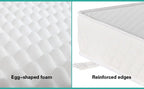 Baby Crib Cot Mattress Toddler Bed Bonnell Spring Foam PEVA Fabric Mattresses