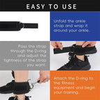 Ankle Straps Resistance Bands Set Fitness Workout Exercise