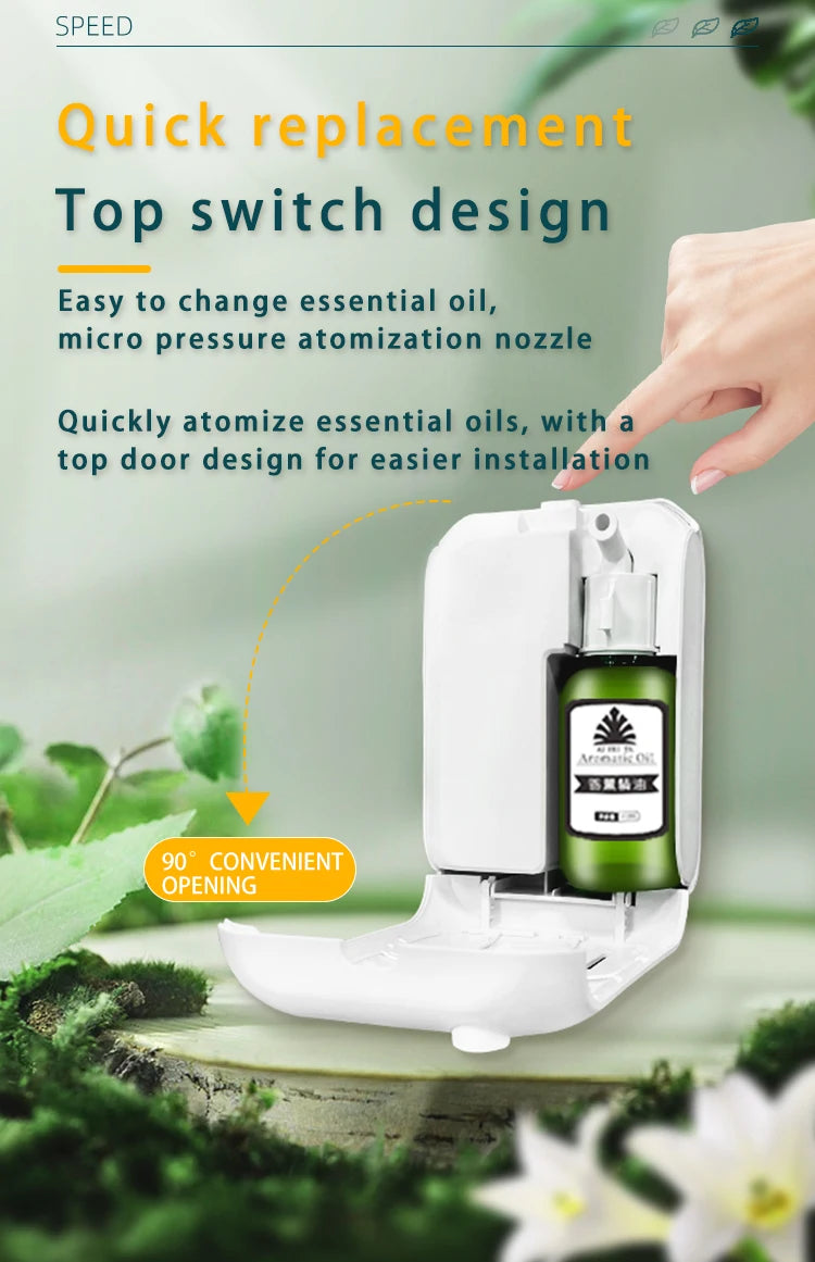 Coverage 200m³ Aroma Diffuser Scent Air Machine Bluetooth APP Control Fragrance Diffuser Smell Distributor for Home Fragrance