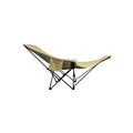 Outdoor Portable Camping Recliner Foldable Nap Beach Chair with Leg Support