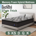 Duchess Mattress Queen Pocket Spring Gel Memory Foam Medium Firm ALL SIZE
