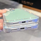 Bling Glitter Clear Phone Case For iPhone 13- 17 Pro and Pro Max