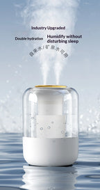 HOMEFISH 2025 New Model Air Humidifier for Home Use, Quiet Bedroom Large Spray for Pregnant Women and Babies, Indoor Humidifier