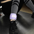 Leather Fitness Ankle Straps Adjustable Cuffs Gym